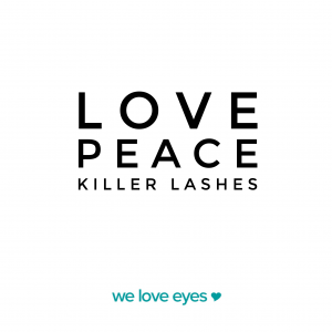 Love Peace Killer Lashes – We Love Eyes quote