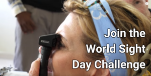 Join the World Sight Day Challenge – picture of an eye exam